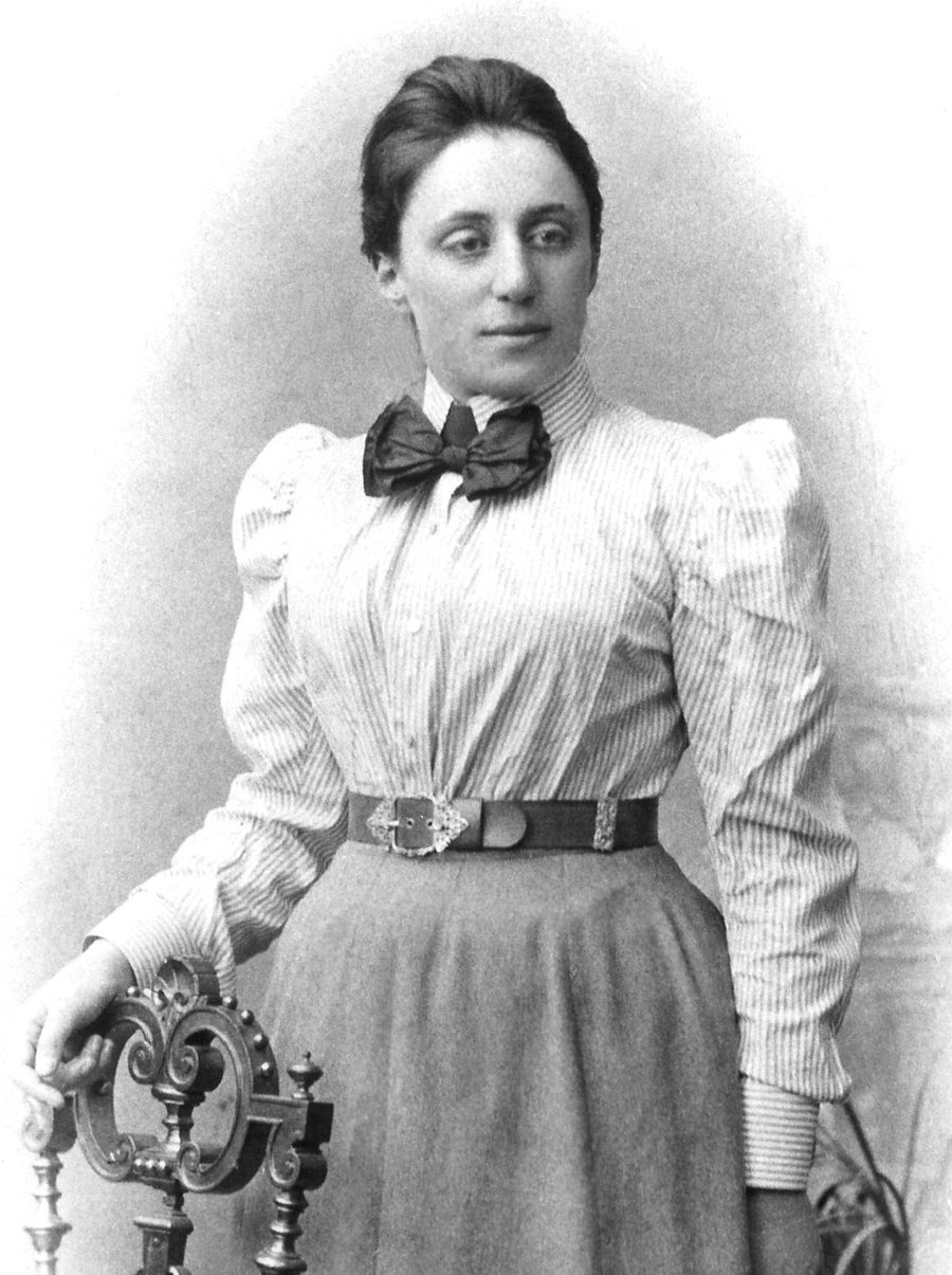 Photographic portrait of Emmy Noether