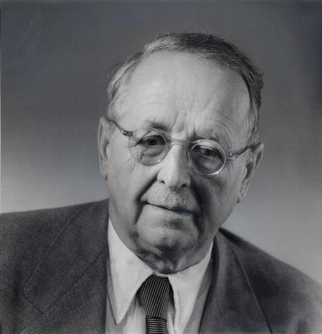 Photographic portrait of Hermann Weyl